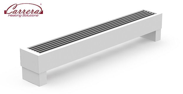 Конвектор підлоговий FRTH-1000 White з решіткою Сатин FRTH_100_WS фото
