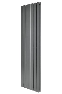 Дизайнерський радіатор опалення ARTTIDESIGN Livorno II 7/1600/476/50 сірий матовий LV II.7.160.47.5.G фото