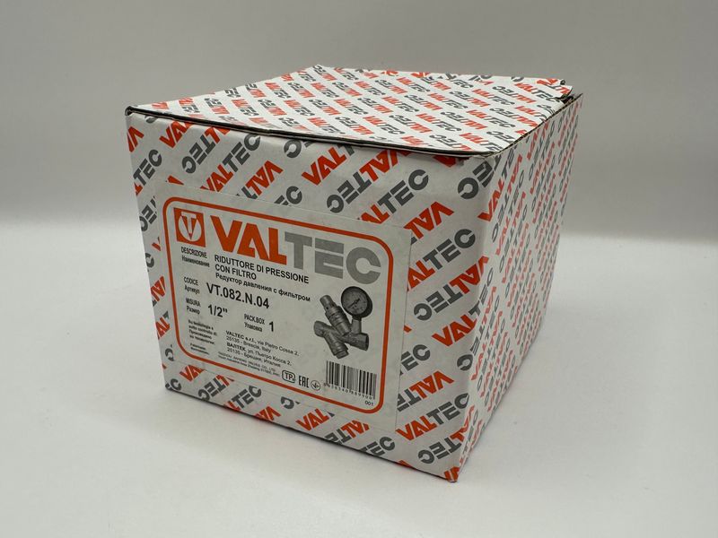 VT.082.N Valtec редуктор тиску з фільтром та манометром VT.082.N.04 фото