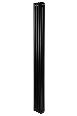 Дизайнерський радіатор ARTTIDESIGN Bari II 4/1800/200 чорний матовий BR II.4.180.20.B фото