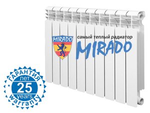 Біметалевий радіатор Mirado BM 500 Mirado BM 500/1  фото