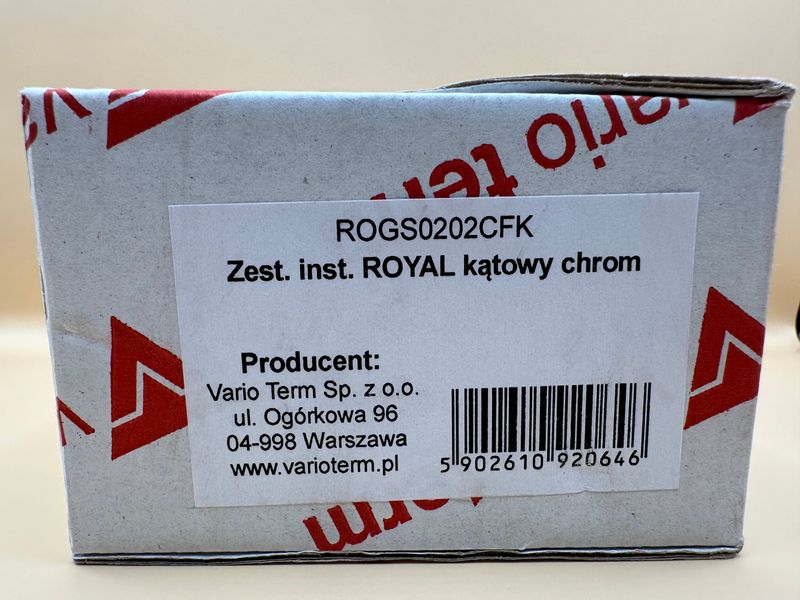 Комплект термостатичний Vario Term Royal Chrome ROGS0202CFK фото