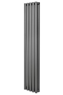 Дизайнерський радіатор ARTTIDESIGN Matera II 5/1800/295/50 сірий матовий MT II.5.180.29.G фото
