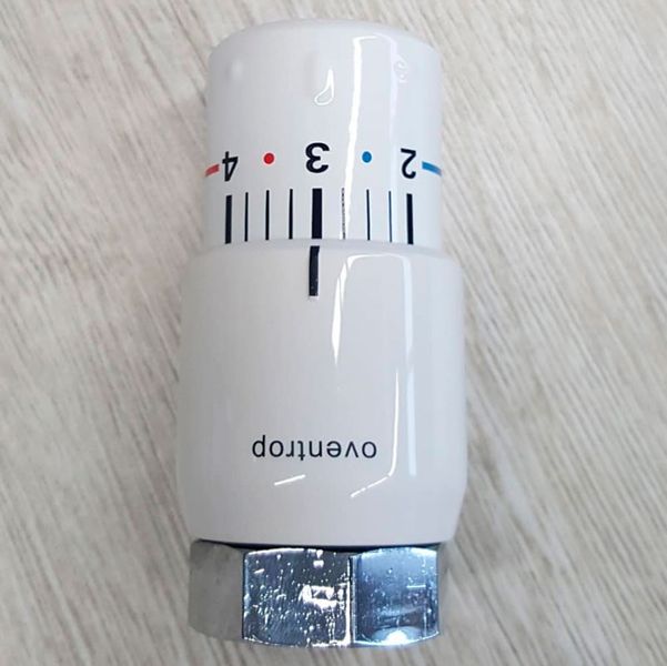 1012066 Термостат "Unі SH" Oventrop, М30*1,5 білий/білий 1012066 фото