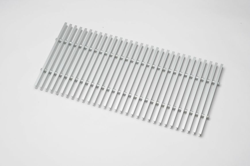 Решітка Minib алюмінієва срібло 1000 mm AL-S-1000 фото