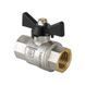 VT.317.N Valtec кран кульовий підсилений PERFECT ручка 'метелик' VT.317.N.06 фото 1