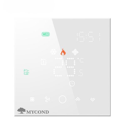 Пульт керування фанкойлами Mycond Block Білий (Fan 0-10V, 24VDC) MC-FB-W-F-010-24V фото