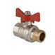 VT.218.N Valtec кран кульовий BASE ручка 'метелик' VT.218.N.05 фото 1