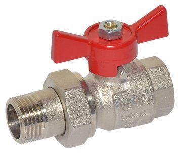 76500008R Кран-американка кульовий TAMIGI &Oslash;1" red PN40 &ndash;10&deg;C/+120&deg;C Idrosanitaria Bonomi 83071 фото