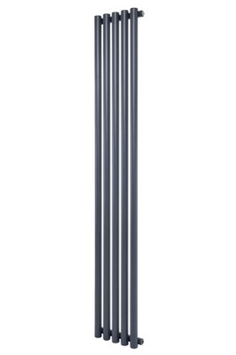 Дизайнерський радіатор ARTTIDESIGN Matera 5/1800/295 сірий матовий MT.5.180.29.G фото
