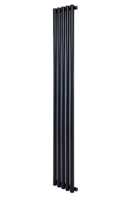 Дизайнерський радіатор ARTTIDESIGN Matera 5/1800/295 чорний матовий MT.5.180.29.B фото