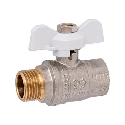 PF FBV 303 Кран кульовий в.з. 1/2" метелик (12/120) Profactor PF FBV 303 фото